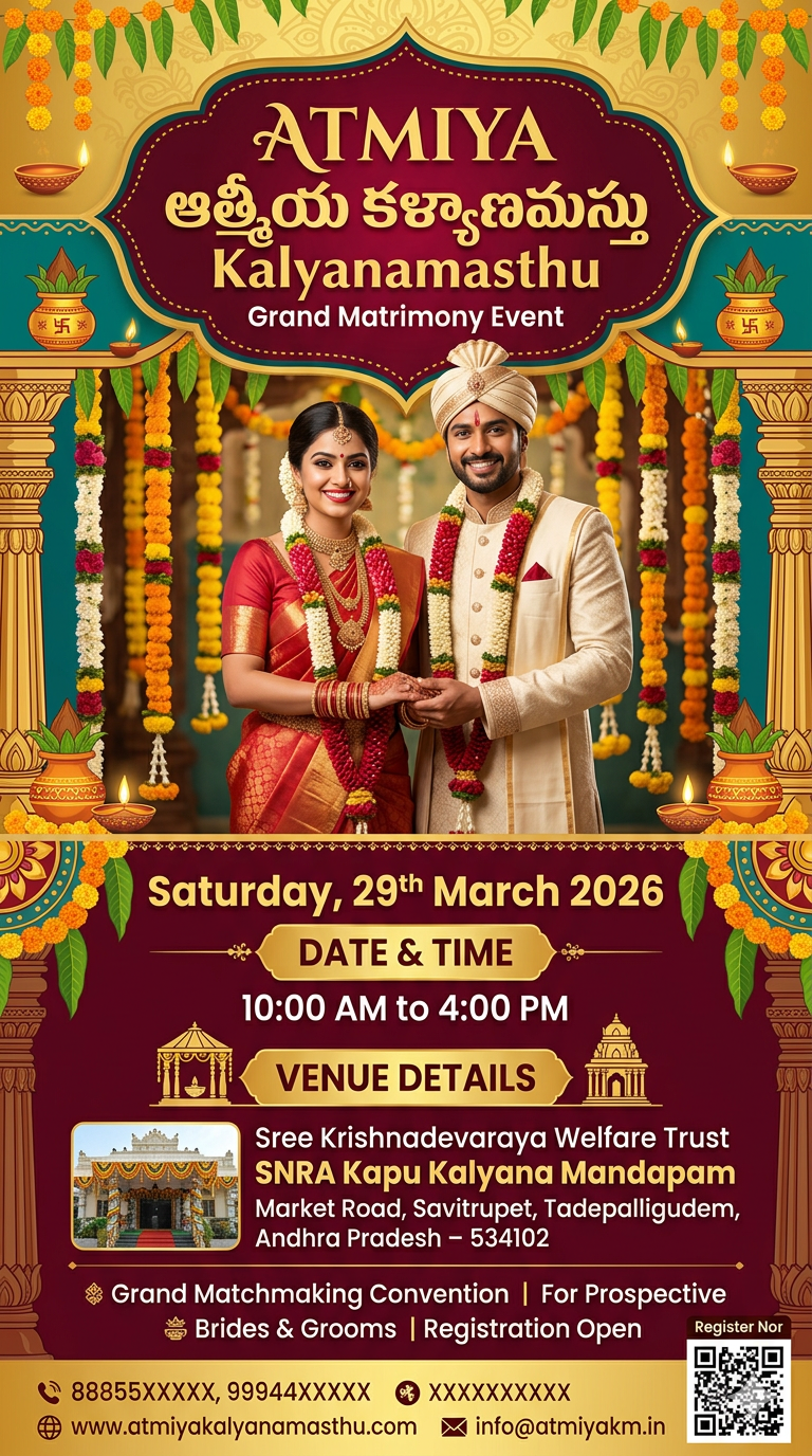 ATMIYA Kalyanamasthu Onsite Matrimony Meetup