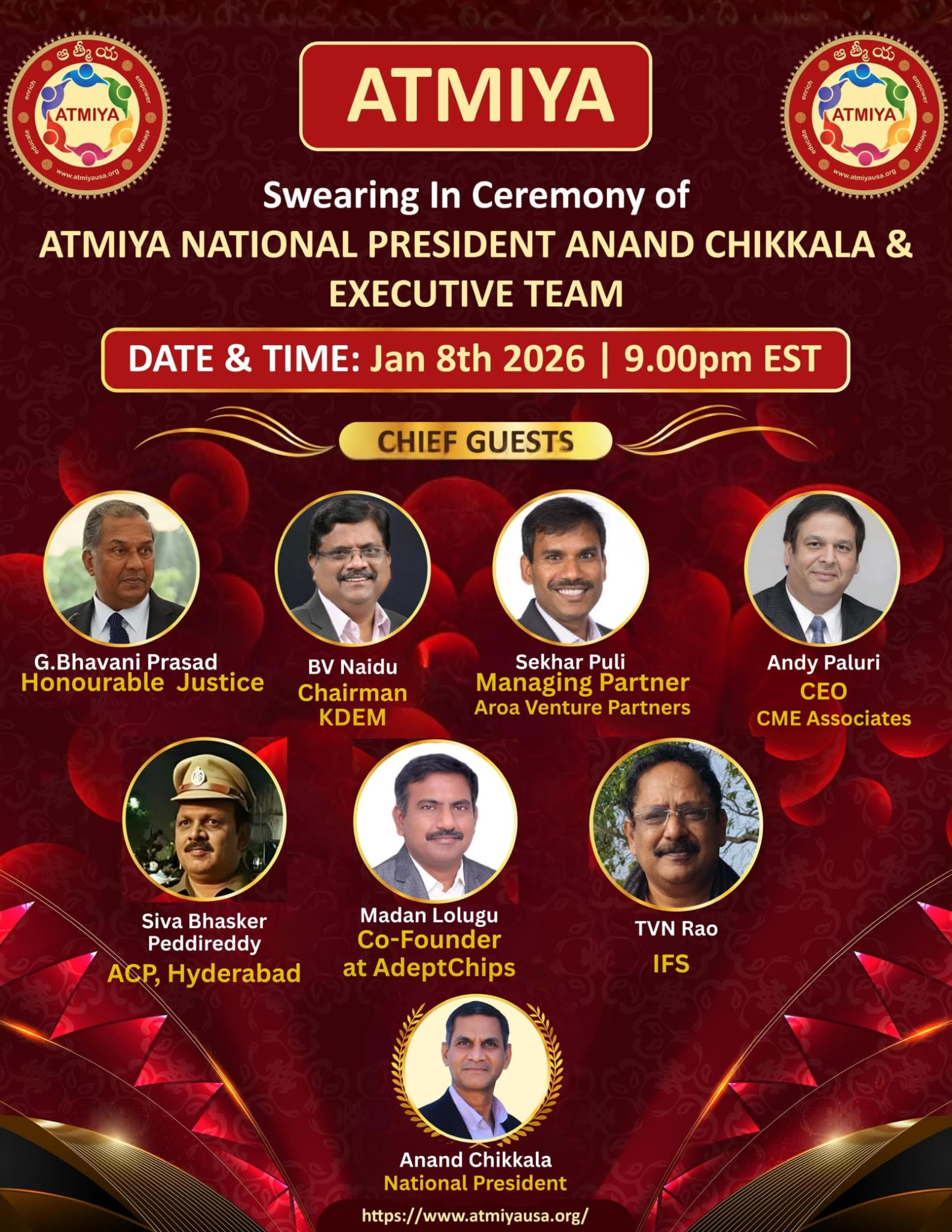 Atmiya Execute Team Oath Ceremony 2026-2027